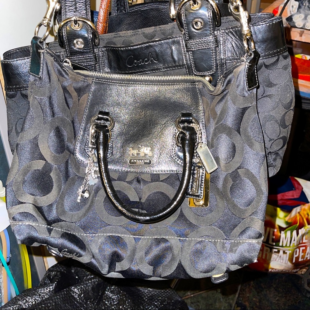 Coach Womens Black Madison Audrey Bag